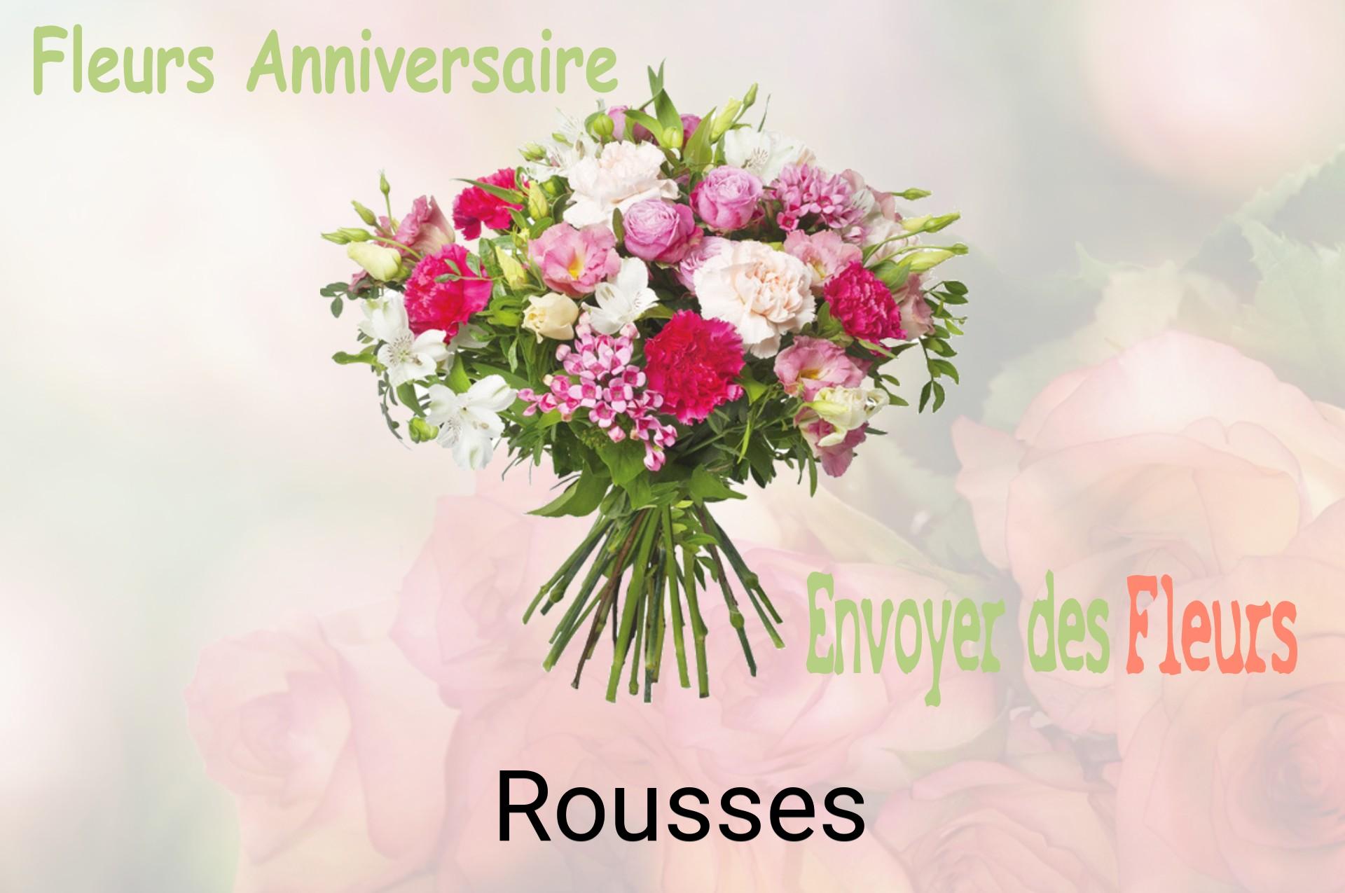 Bouquet de fleurs d’anniversaire livré à Rousses