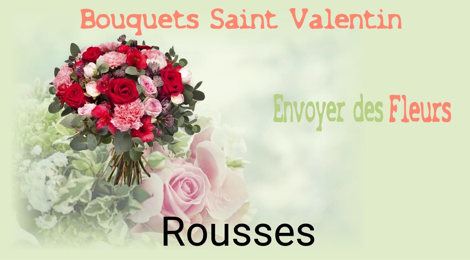Roses de Saint-Valentin livrées à Rousses